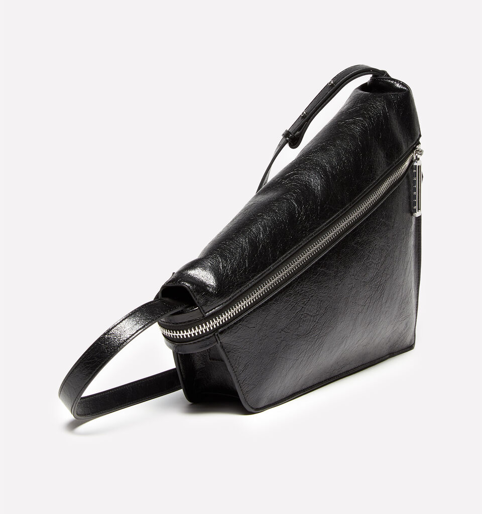 Τσάντα ώμου ασύμμετρη μαύρη - null - Μαυρο | Sisley image number 2